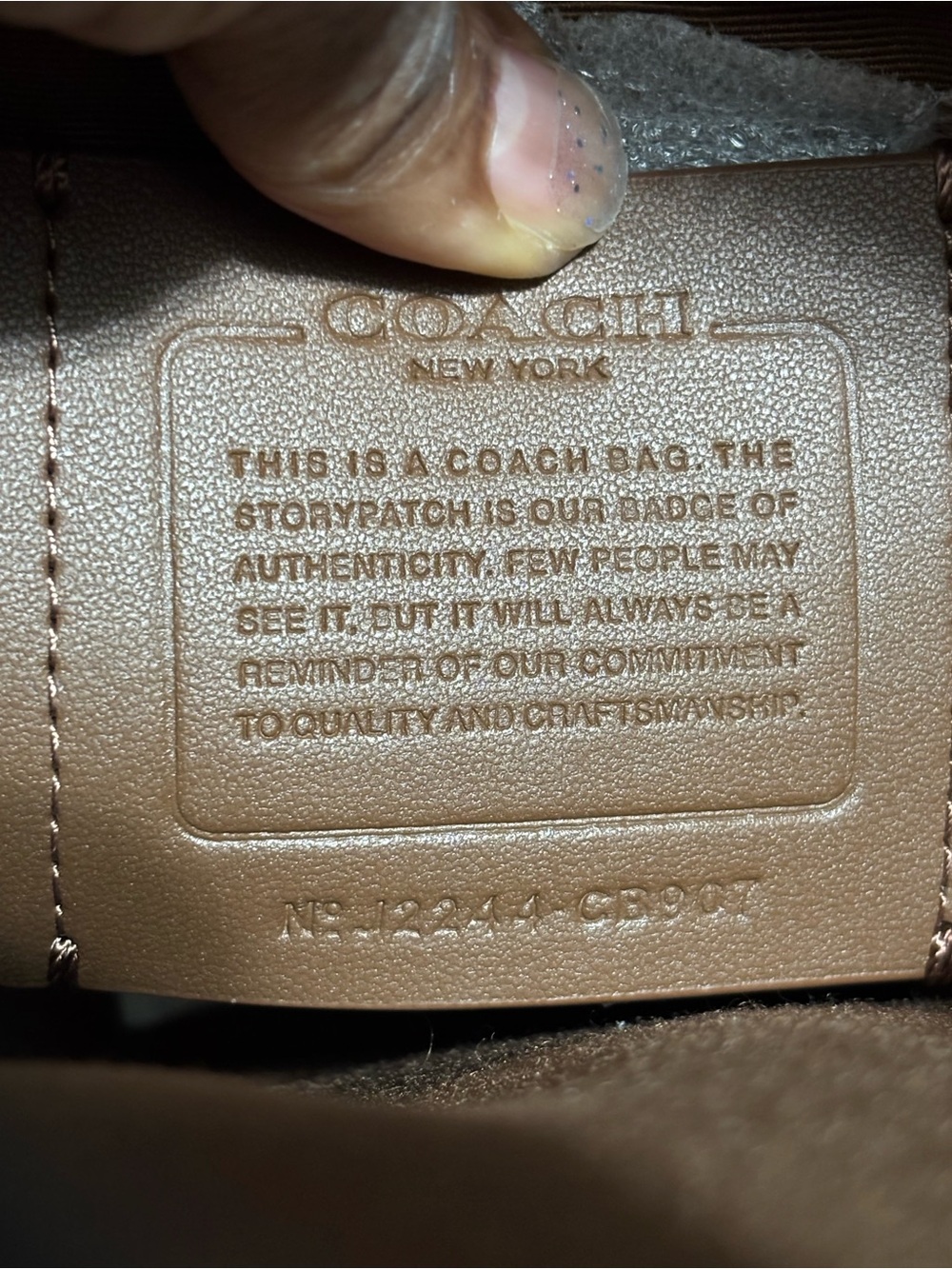 NWT - COACH Hudson 21 crossbody - Picture 9 of 9
